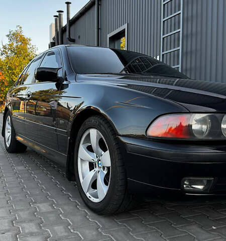 Черный БМВ 5 Серия, объемом двигателя 2.5 л и пробегом 288 тыс. км за 4500 $, фото 12 на Automoto.ua