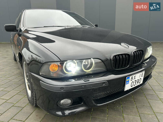 Черный БМВ 5 Серия, объемом двигателя 2.5 л и пробегом 460 тыс. км за 4800 $, фото 3 на Automoto.ua