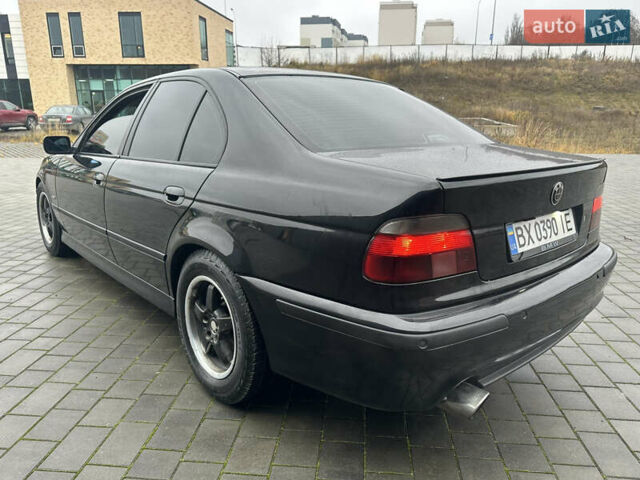 Черный БМВ 5 Серия, объемом двигателя 2.5 л и пробегом 460 тыс. км за 4800 $, фото 9 на Automoto.ua