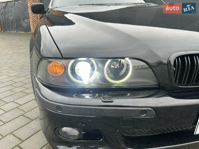 Черный БМВ 5 Серия, объемом двигателя 2.5 л и пробегом 460 тыс. км за 4800 $, фото 12 на Automoto.ua