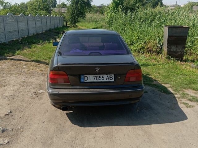 Черный БМВ 5 Серия, объемом двигателя 2.8 л и пробегом 456 тыс. км за 3400 $, фото 1 на Automoto.ua
