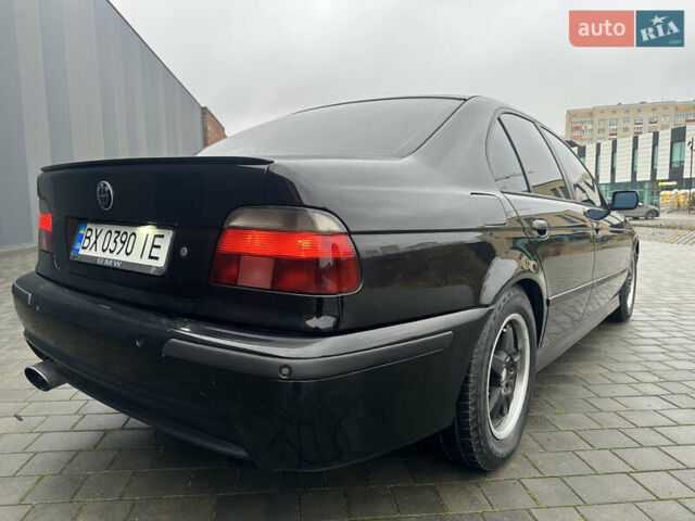 Черный БМВ 5 Серия, объемом двигателя 2.5 л и пробегом 460 тыс. км за 4800 $, фото 7 на Automoto.ua
