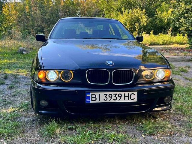 Чорний БМВ 5 Серія, об'ємом двигуна 2 л та пробігом 350 тис. км за 3200 $, фото 2 на Automoto.ua