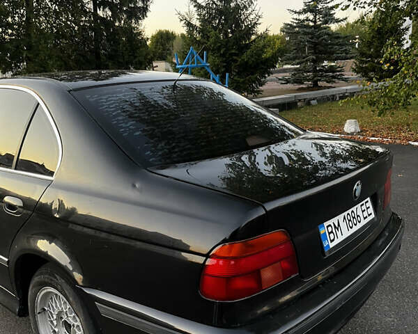 Черный БМВ 5 Серия, объемом двигателя 2 л и пробегом 339 тыс. км за 3500 $, фото 4 на Automoto.ua