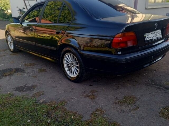 Чорний БМВ 5 Серія, об'ємом двигуна 2 л та пробігом 333 тис. км за 4400 $, фото 3 на Automoto.ua