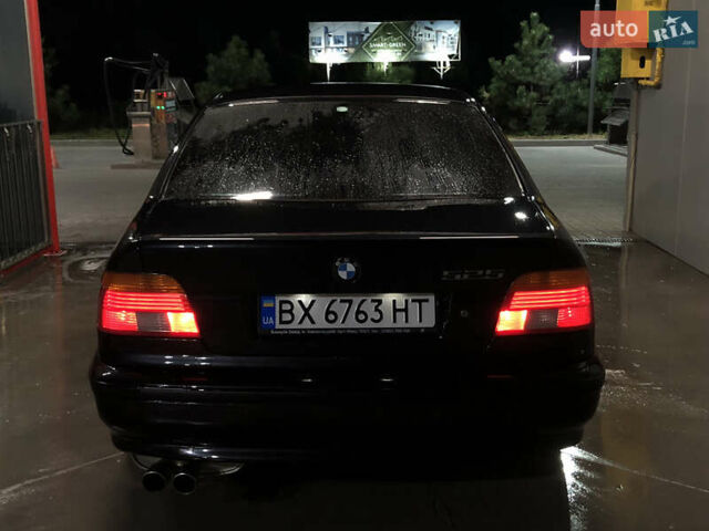 Черный БМВ 5 Серия, объемом двигателя 2.5 л и пробегом 474 тыс. км за 3000 $, фото 4 на Automoto.ua