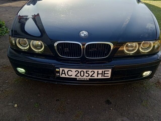 Чорний БМВ 5 Серія, об'ємом двигуна 2 л та пробігом 333 тис. км за 4400 $, фото 6 на Automoto.ua