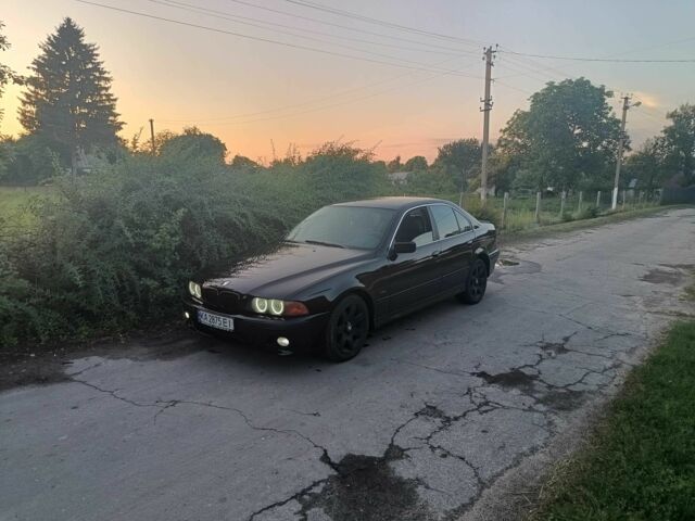 Черный БМВ 5 Серия, объемом двигателя 2.8 л и пробегом 452 тыс. км за 4500 $, фото 3 на Automoto.ua