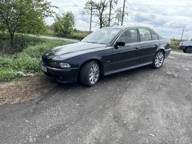 Черный БМВ 5 Серия, объемом двигателя 2.5 л и пробегом 320 тыс. км за 1600 $, фото 1 на Automoto.ua