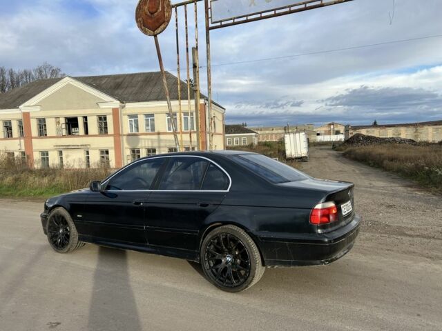 Черный БМВ 5 Серия, объемом двигателя 2.5 л и пробегом 300 тыс. км за 3350 $, фото 6 на Automoto.ua