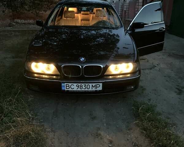 Черный БМВ 5 Серия, объемом двигателя 2.5 л и пробегом 230 тыс. км за 6000 $, фото 6 на Automoto.ua