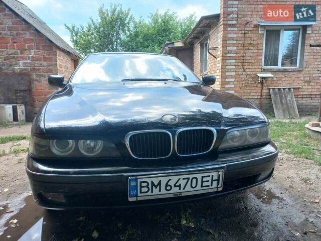 Черный БМВ 5 Серия, объемом двигателя 3.98 л и пробегом 322 тыс. км за 2800 $, фото 4 на Automoto.ua