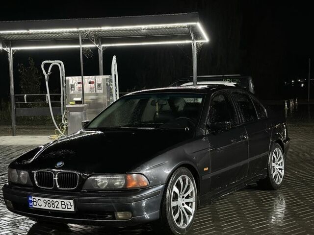 Черный БМВ 5 Серия, объемом двигателя 2.5 л и пробегом 480 тыс. км за 3450 $, фото 2 на Automoto.ua