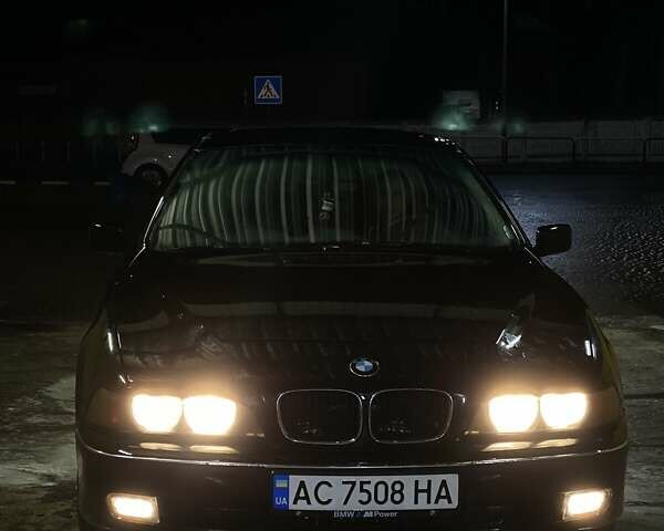 Черный БМВ 5 Серия, объемом двигателя 2 л и пробегом 450 тыс. км за 4200 $, фото 5 на Automoto.ua