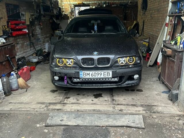 Черный БМВ 5 Серия, объемом двигателя 2 л и пробегом 294 тыс. км за 4500 $, фото 3 на Automoto.ua