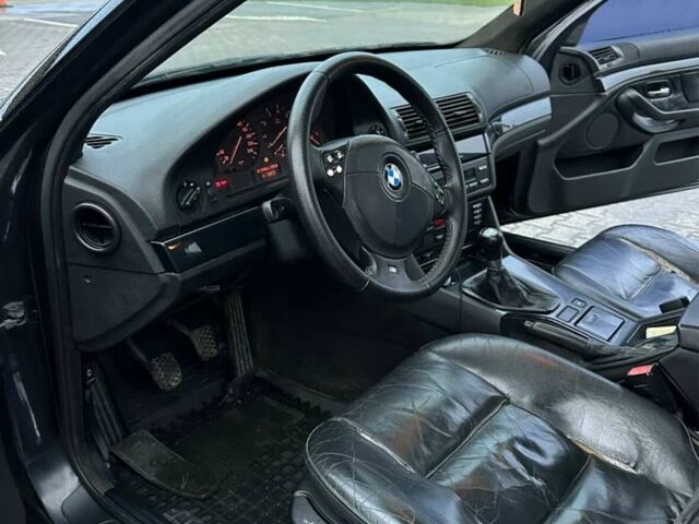 Черный БМВ 5 Серия, объемом двигателя 2.5 л и пробегом 400 тыс. км за 4300 $, фото 7 на Automoto.ua