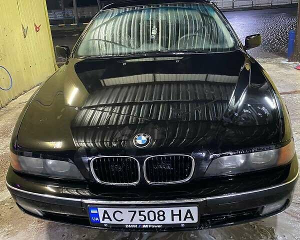 Черный БМВ 5 Серия, объемом двигателя 2 л и пробегом 450 тыс. км за 4200 $, фото 6 на Automoto.ua