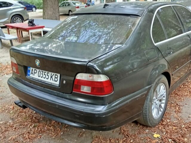 Черный БМВ 5 Серия, объемом двигателя 2.5 л и пробегом 350 тыс. км за 1000 $, фото 4 на Automoto.ua