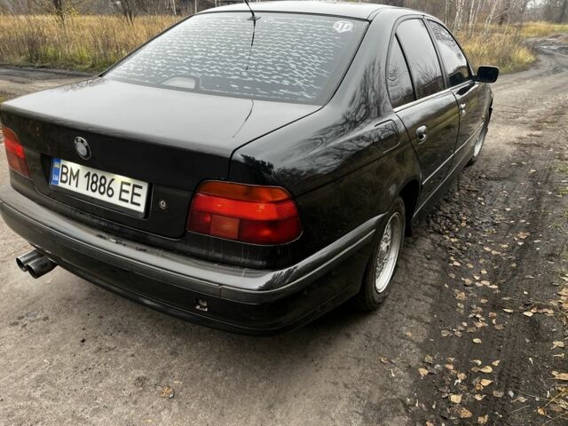 Черный БМВ 5 Серия, объемом двигателя 2 л и пробегом 339 тыс. км за 3500 $, фото 1 на Automoto.ua