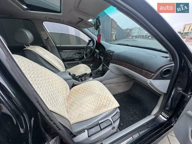 Черный БМВ 5 Серия, объемом двигателя 2.5 л и пробегом 460 тыс. км за 4800 $, фото 17 на Automoto.ua