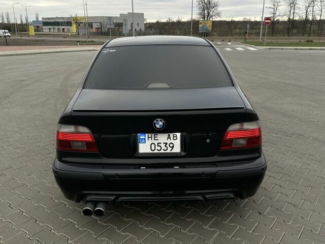 Черный БМВ 5 Серия, объемом двигателя 4.4 л и пробегом 350 тыс. км за 9000 $, фото 3 на Automoto.ua