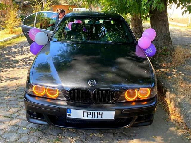 Черный БМВ 5 Серия, объемом двигателя 2.5 л и пробегом 400 тыс. км за 4000 $, фото 2 на Automoto.ua