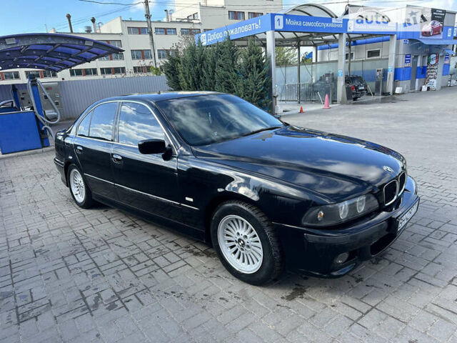 Черный БМВ 5 Серия, объемом двигателя 2 л и пробегом 460 тыс. км за 3100 $, фото 4 на Automoto.ua