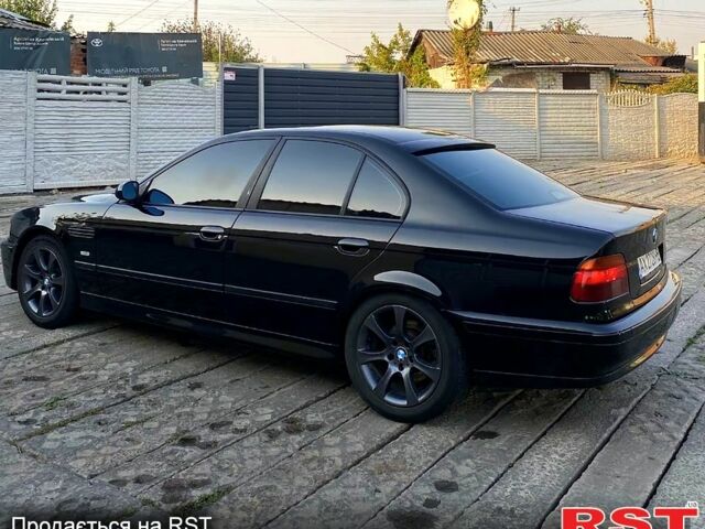 Черный БМВ 5 Серия, объемом двигателя 2.5 л и пробегом 320 тыс. км за 3300 $, фото 2 на Automoto.ua