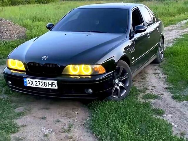 Черный БМВ 5 Серия, объемом двигателя 2.5 л и пробегом 320 тыс. км за 3300 $, фото 1 на Automoto.ua