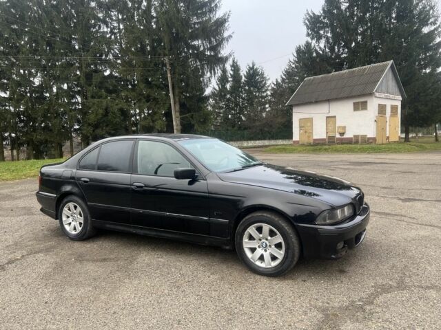 Черный БМВ 5 Серия, объемом двигателя 2.8 л и пробегом 366 тыс. км за 3750 $, фото 1 на Automoto.ua