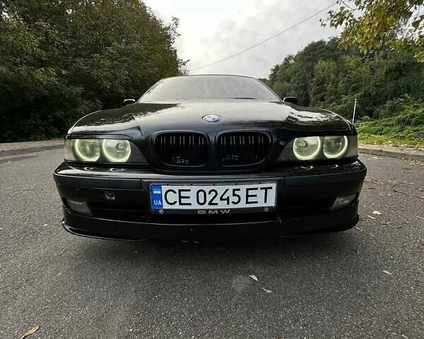 Черный БМВ 5 Серия, объемом двигателя 2.5 л и пробегом 271 тыс. км за 5800 $, фото 5 на Automoto.ua