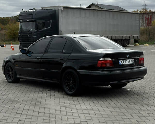 Черный БМВ 5 Серия, объемом двигателя 1.99 л и пробегом 275 тыс. км за 5000 $, фото 3 на Automoto.ua