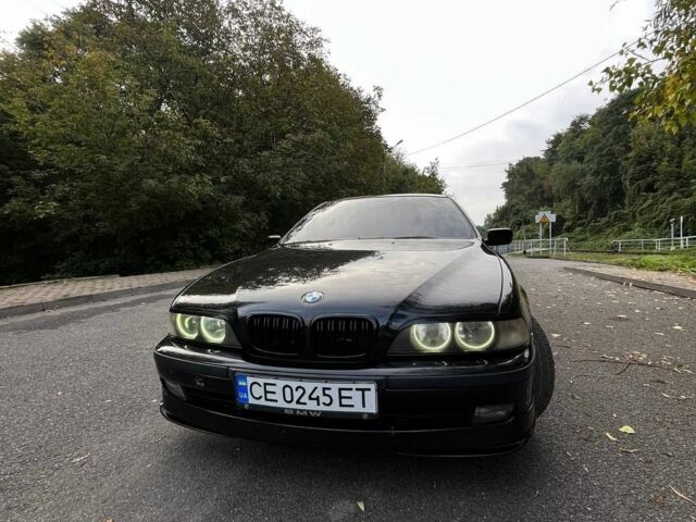 Черный БМВ 5 Серия, объемом двигателя 2.5 л и пробегом 271 тыс. км за 5800 $, фото 3 на Automoto.ua