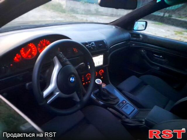 Черный БМВ 5 Серия, объемом двигателя 20 л и пробегом 250 тыс. км за 4200 $, фото 10 на Automoto.ua