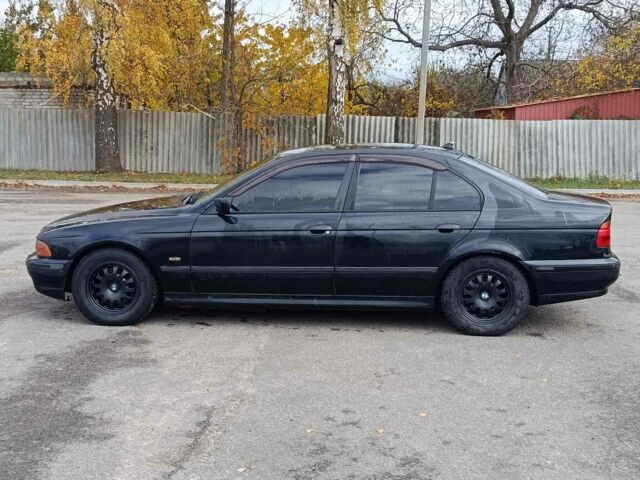 Черный БМВ 5 Серия, объемом двигателя 2.5 л и пробегом 320 тыс. км за 1850 $, фото 3 на Automoto.ua