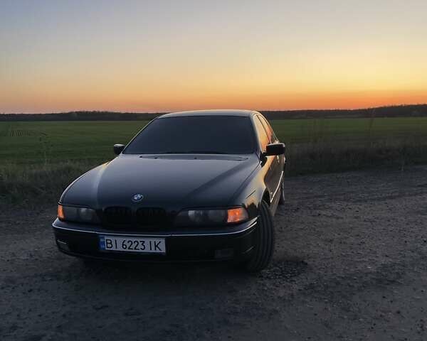 Черный БМВ 5 Серия, объемом двигателя 1.99 л и пробегом 435 тыс. км за 4300 $, фото 3 на Automoto.ua