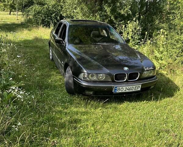 Чорний БМВ 5 Серія, об'ємом двигуна 2 л та пробігом 340 тис. км за 3900 $, фото 3 на Automoto.ua
