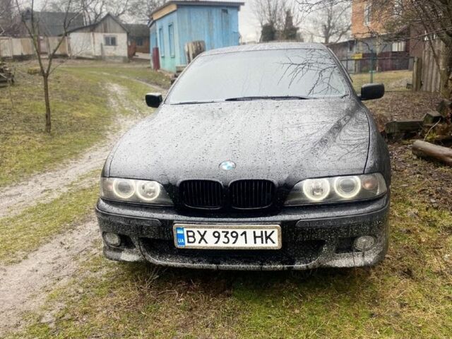Черный БМВ 5 Серия, объемом двигателя 2.5 л и пробегом 345 тыс. км за 3300 $, фото 4 на Automoto.ua