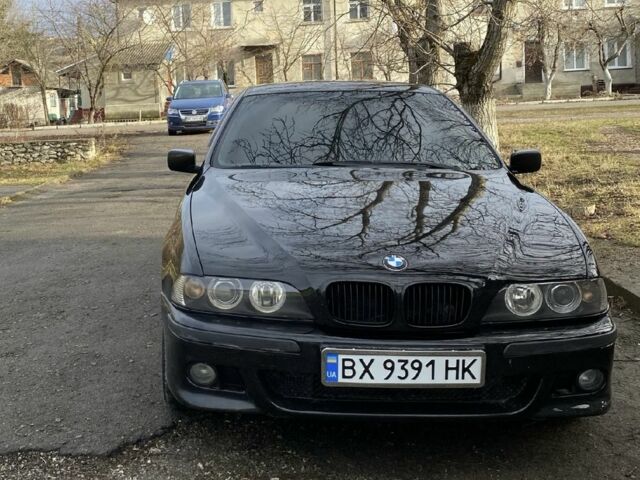 Черный БМВ 5 Серия, объемом двигателя 2.5 л и пробегом 345 тыс. км за 3300 $, фото 3 на Automoto.ua