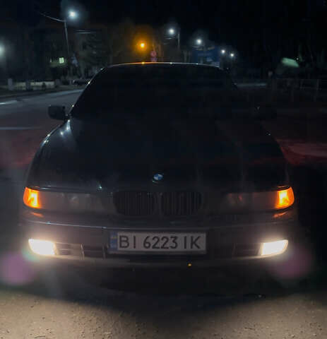 Черный БМВ 5 Серия, объемом двигателя 1.99 л и пробегом 435 тыс. км за 4300 $, фото 4 на Automoto.ua