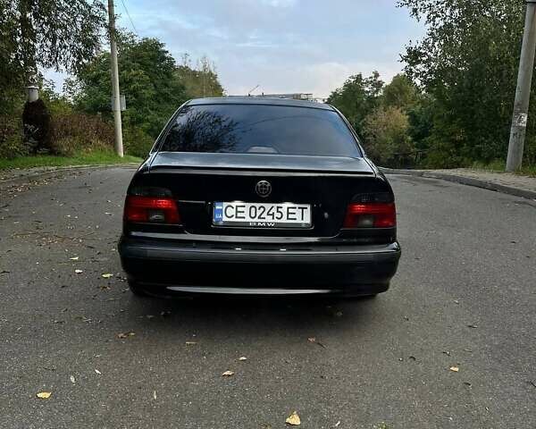 Черный БМВ 5 Серия, объемом двигателя 2.5 л и пробегом 271 тыс. км за 5800 $, фото 4 на Automoto.ua