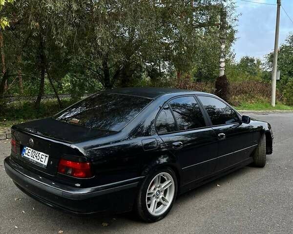 Черный БМВ 5 Серия, объемом двигателя 2.5 л и пробегом 271 тыс. км за 5800 $, фото 1 на Automoto.ua