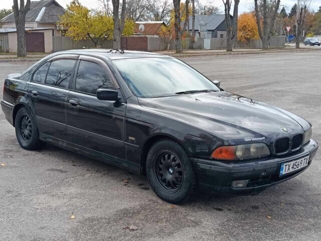 Черный БМВ 5 Серия, объемом двигателя 2.5 л и пробегом 320 тыс. км за 1850 $, фото 2 на Automoto.ua