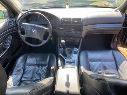 Черный БМВ 5 Серия, объемом двигателя 3 л и пробегом 480 тыс. км за 3000 $, фото 3 на Automoto.ua