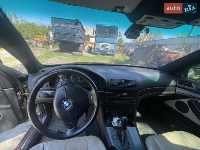 Черный БМВ 5 Серия, объемом двигателя 2 л и пробегом 464 тыс. км за 4200 $, фото 5 на Automoto.ua