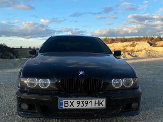 Черный БМВ 5 Серия, объемом двигателя 2.5 л и пробегом 345 тыс. км за 3300 $, фото 2 на Automoto.ua