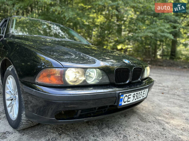 Черный БМВ 5 Серия, объемом двигателя 3 л и пробегом 391 тыс. км за 4200 $, фото 5 на Automoto.ua