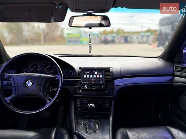 Чорний БМВ 5 Серія, об'ємом двигуна 2 л та пробігом 375 тис. км за 4300 $, фото 13 на Automoto.ua