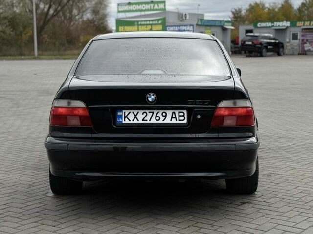 Черный БМВ 5 Серия, объемом двигателя 2 л и пробегом 275 тыс. км за 5000 $, фото 6 на Automoto.ua