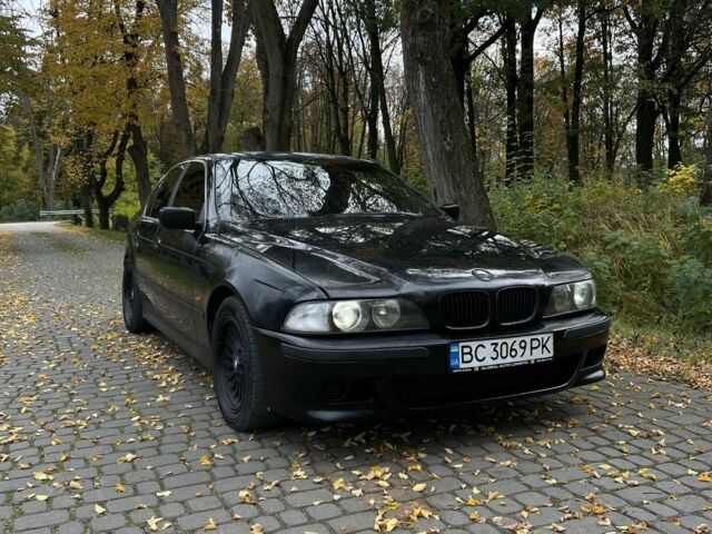 Черный БМВ 5 Серия, объемом двигателя 2.5 л и пробегом 299 тыс. км за 2999 $, фото 2 на Automoto.ua